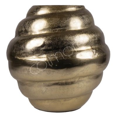 Vase ALU ROH/BRONZE 30x30x30