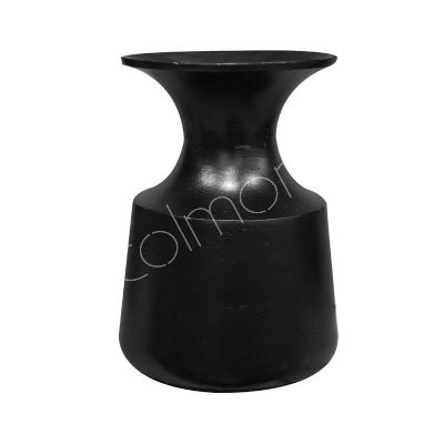 Vase ALU ROH/SCHWARZ MATT 16x16x21