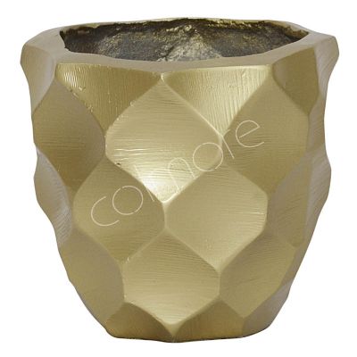 Vase ALU ROH/NEUE BRONZE 16x16x15