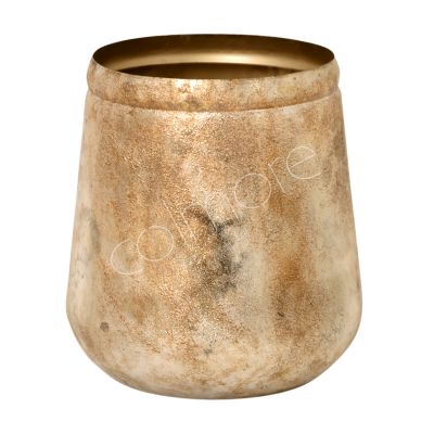 Vase IR/CHAMPAGNER GOLD 32x32x37
