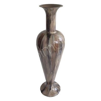 Vase Sorrento mit Sansibar-Email IR 25x25x90