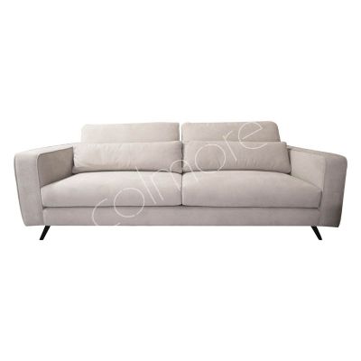 Sofa Merida 3-Sitzer beige 242x105x88