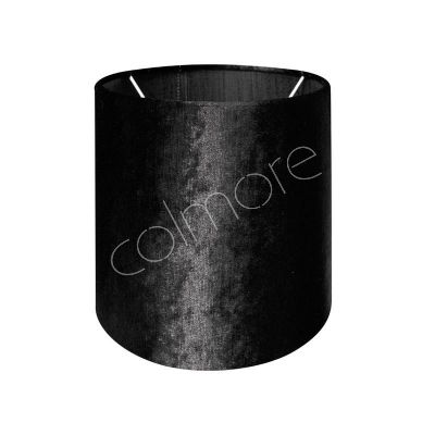 Schattenzylinder schwarz auf transparent 30x30x30
