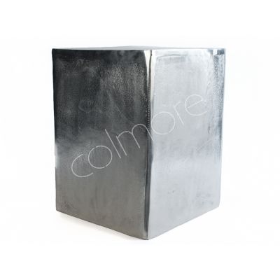 Säule Aluminium roh / Nickel 30x30x40 cm