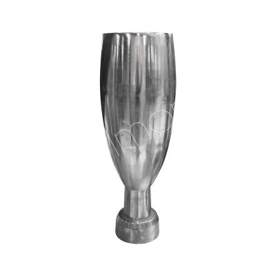 Vase ALU ROH/IN 22x22x70