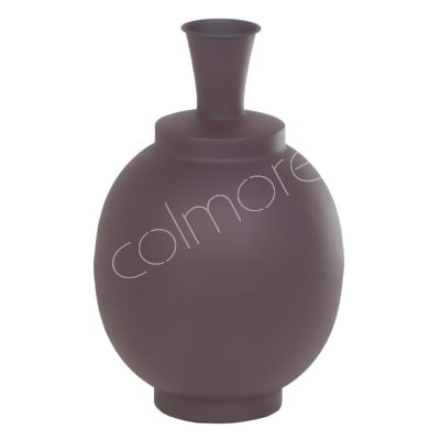 Vase dunkelviolett IR 24x24x36