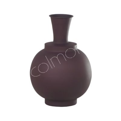 Vase dunkelviolett ir 19x19x27