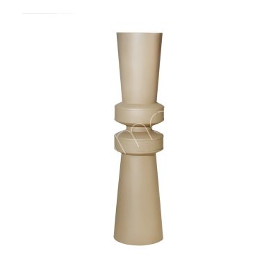 Vase IR/TAUPE 30x30x121