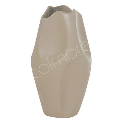 Vase ALU RAW/TAUPE 26x24x46
