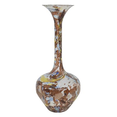 Vase orange lila Mosaik IR 40x40x88