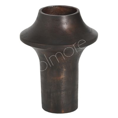 Vase ALU RAW/ANT.KUPFER BRONZE 29x29x41