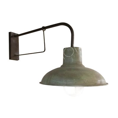 Wandlampe mit Kupferschirm 40cm