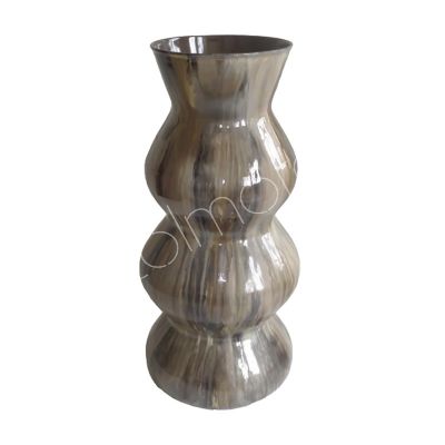 Vase Sorrento mit Sansibar-Email IR 22x22x44