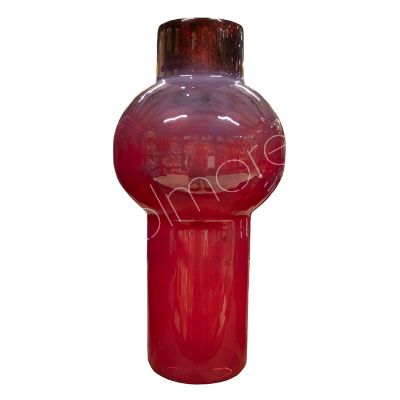 Vase Sonnenuntergang lila Emailleglas 33x33x61