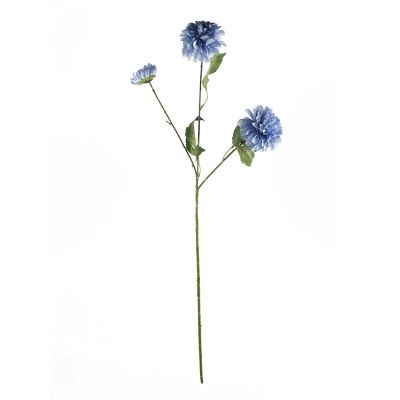 Blume multi Dahlie blau 77cm