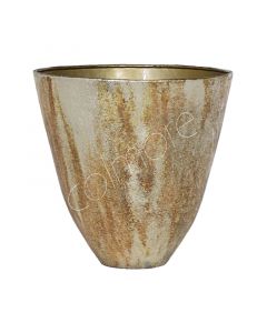 Vase IR BAUMWOLLE GOLD 33x33x33