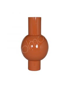 Vase Papaya Emaille IR 21x21x39