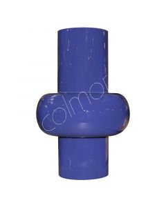 Vase indigoblaue Emaille IR 24x24x36