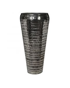 Vase ALU RAW/ANT.NI 57x57x121