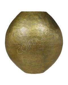 Vase ALU ROH/ANT.GOLD 123x39x123