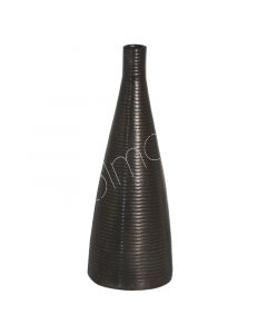 Vase ALU RAW/ANT.KUPFER BRONZE 17x17x60