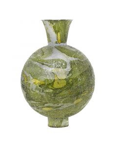 Vase grünes Mosaik IR 35x35x51
