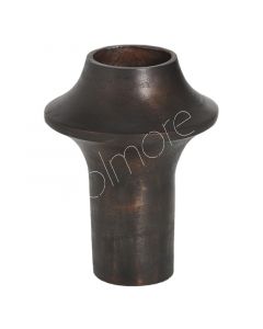 Vase ALU RAW/ANT.KUPFER BRONZE 29x29x41