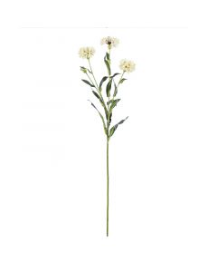 Blüte Kornblume weiß 64cm