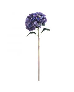 Blüte groß Hortensie dunkelviolett 83cm