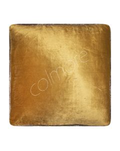 Kissen Gold mit Fransen CO/VI 60x60