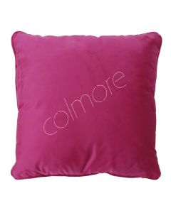 Kissen fuchsia matt Samt 50x50