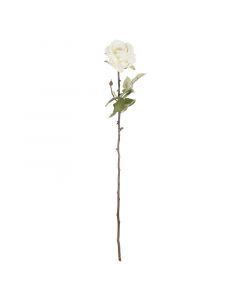 Blüte Rose weiß 76cm