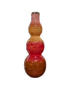 Vase Indian Summer Emaille Glas m.IR19x19x58