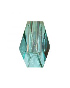 Votivblaues Kristallglas 5x5x10