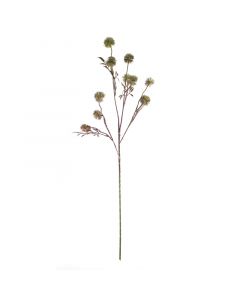 Blüte kleine Pusteblume braun/lila 84cm